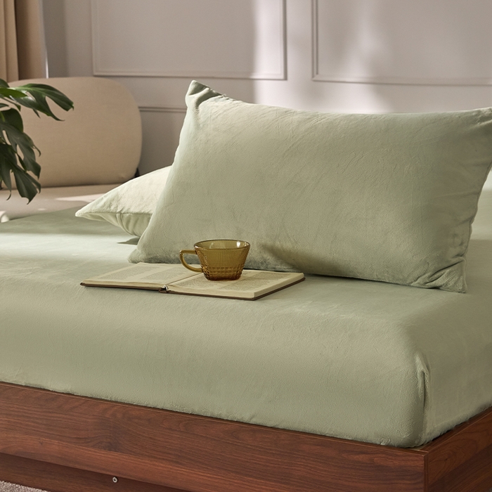 91家纺网 家纺一手货源 找家纺 （总）618家纺 2025新款樱花绒单品四件套系列-单枕套