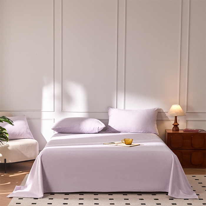 91家纺网 家纺一手货源 找家纺 （总）618家纺 2025新款樱花绒单品四件套系列-单床单