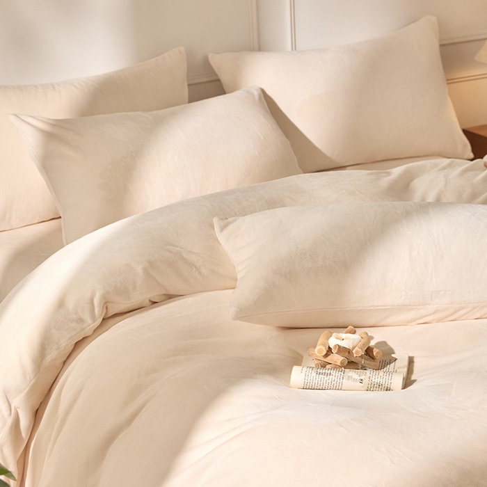 91家纺网 家纺一手货源 找家纺 （总）618家纺 2025新款樱花绒单品四件套系列-单被套