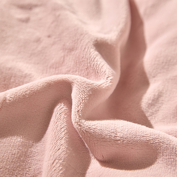 91家纺网 家纺一手货源 找家纺 618家纺 2025新款樱花绒单品四件套系列-单被套 雾粉