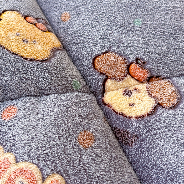 91家纺网 家纺一手货源 找家纺 好梦来家纺（原锦茂家纺） 2025新款印花款A类雪花绒冬被羊羔绒冬被被芯冬季牛奶绒冬被动物乐园