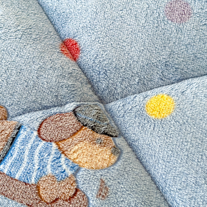 91家纺网 家纺一手货源 找家纺 好梦来家纺（原锦茂家纺） 2025新款印花款A类雪花绒冬被羊羔绒冬被被芯冬季牛奶绒冬被可爱狗