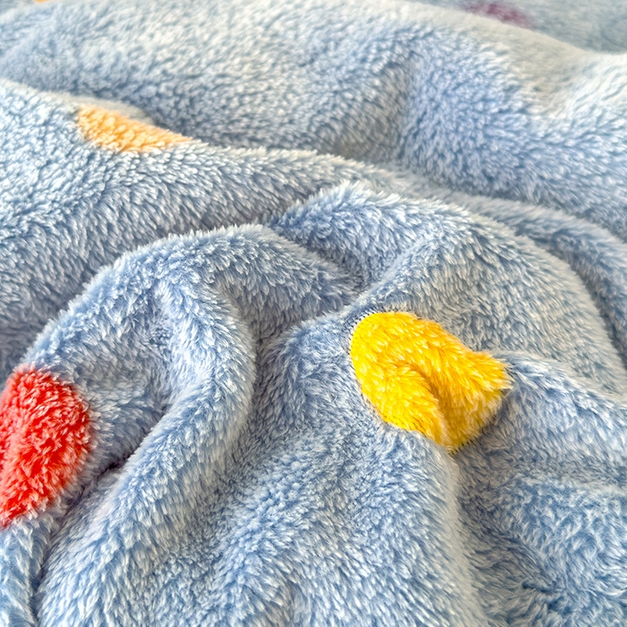 91家纺网 家纺一手货源 找家纺 好梦来家纺（原锦茂家纺） 2025新款印花款A类雪花绒冬被羊羔绒冬被被芯冬季牛奶绒冬被可爱狗