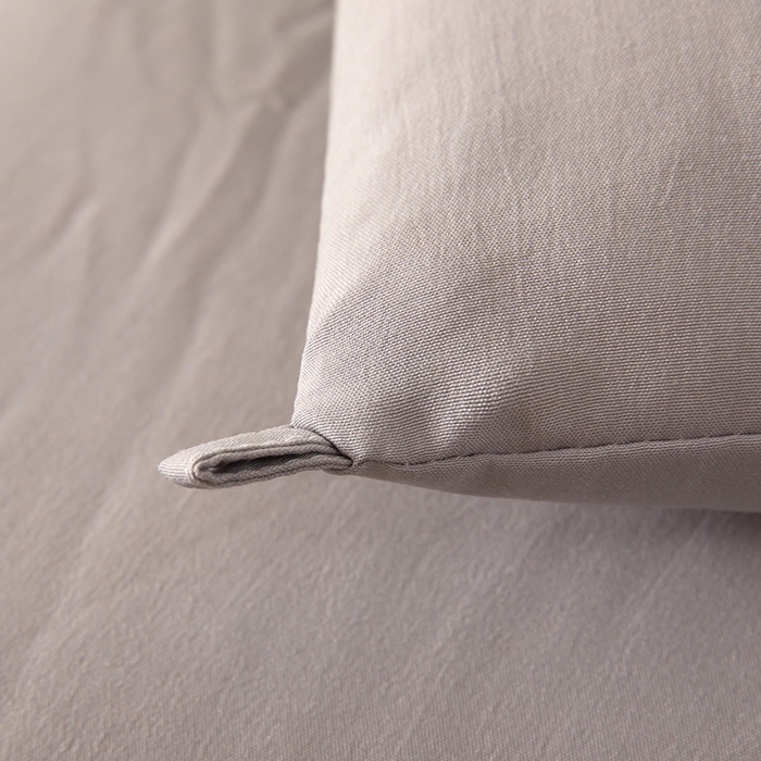 91家纺网 家纺一手货源 找家纺 蝶蔻家纺 2025新款亲肤舒适原棉纯色大豆被被子被芯 高级灰