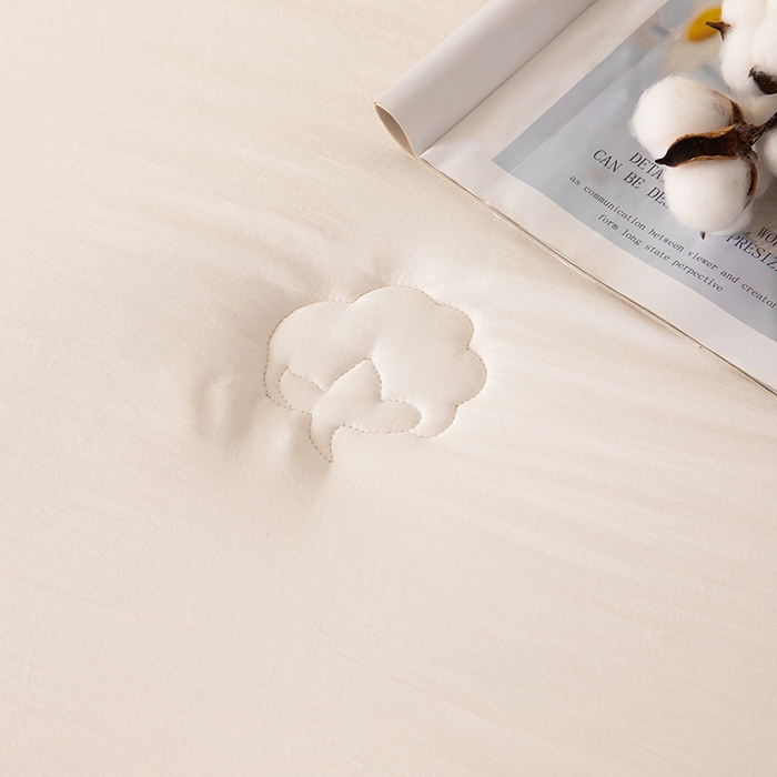 91家纺网 家纺一手货源 找家纺 蝶蔻家纺 2025新款亲肤软糯新疆棉花保暖被被子被芯-本白 本白-绿