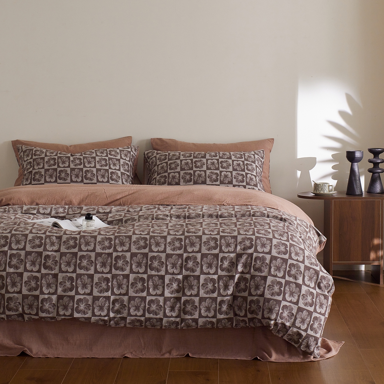 91家纺网 家纺一手货源 找家纺 （总）XIWEN-希文家纺 2025新款秋冬60支全棉水洗色织大提花四件套