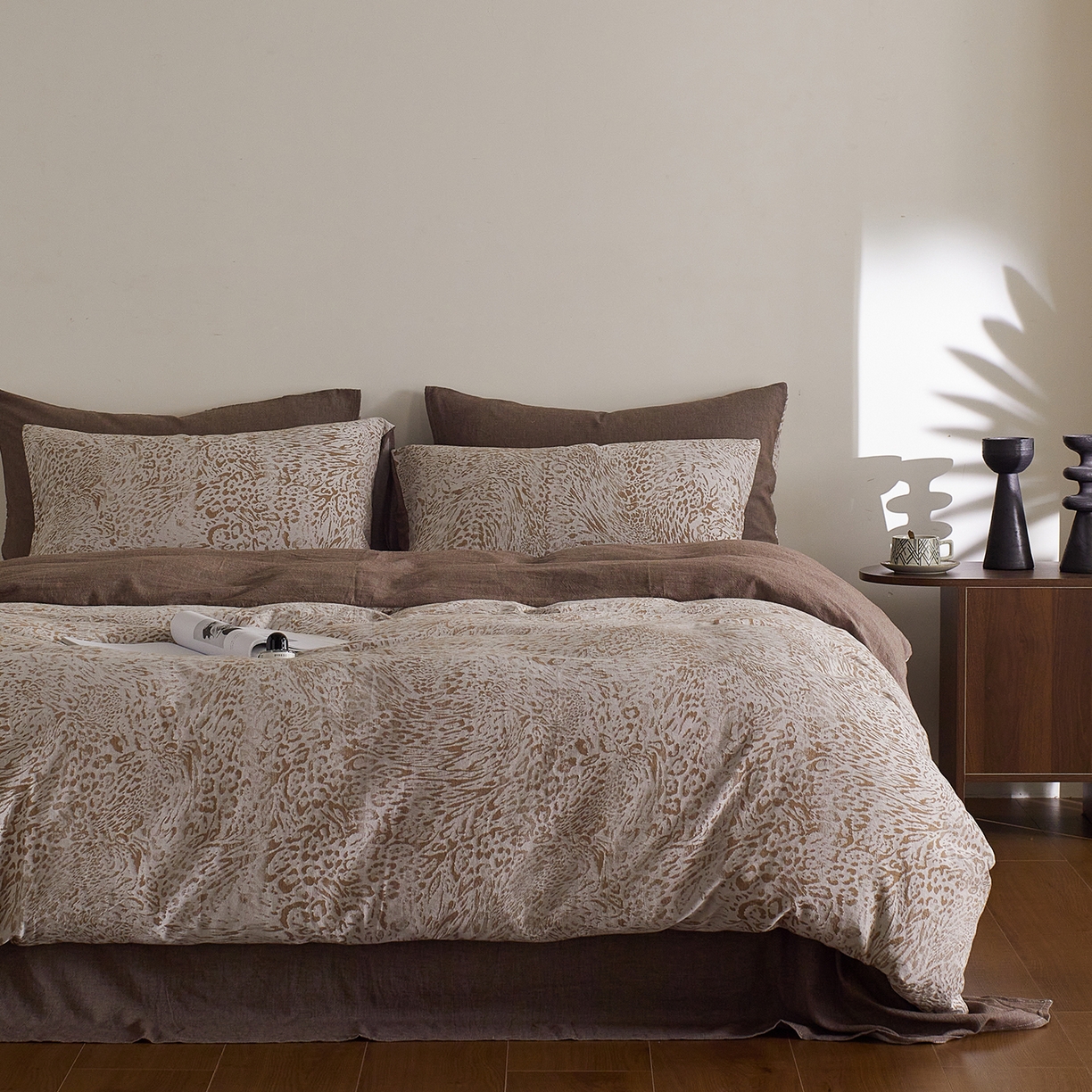 91家纺网 家纺一手货源 找家纺 （总）XIWEN-希文家纺 2025新款秋冬60支全棉水洗色织大提花四件套