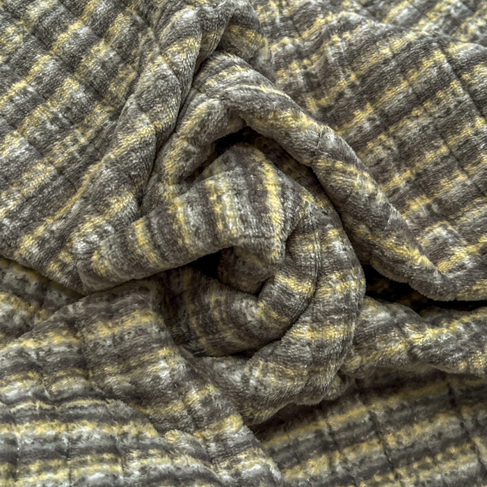 91家纺网 家纺一手货源 找家纺 芷卧 2025新款小香风牛奶绒床盖三件套 香妃-灰