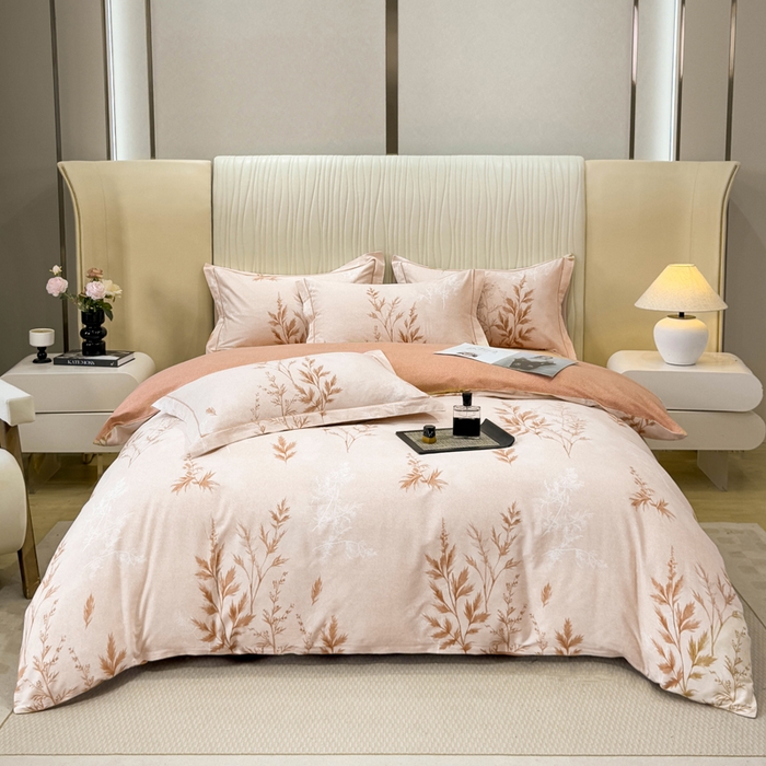 91家纺网 家纺一手货源 找家纺 （总）凌鼎 2025新款100%全棉磨毛四件套数码印花加厚纯棉磨毛四件套