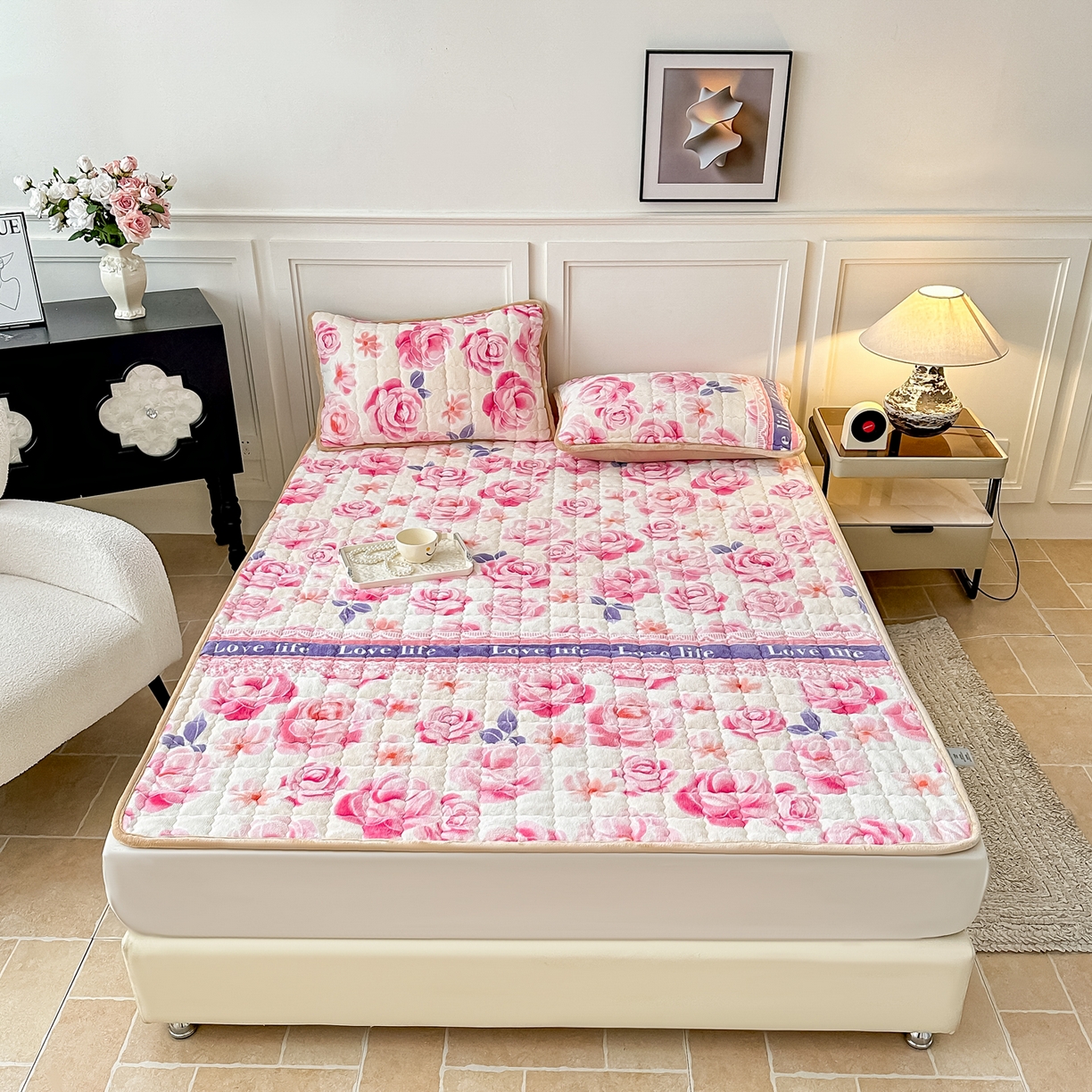 91家纺网 家纺一手货源 找家纺 （总）首选家纺 2025新款牛奶绒床褥床垫系列