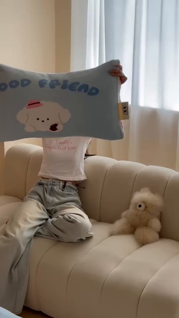 91家纺网 家纺一手货源 找家纺 桃子家居 2025新品A类ins博主大版卡通数码印花加厚牛奶绒系列四件套 绒大版-奶油甜心