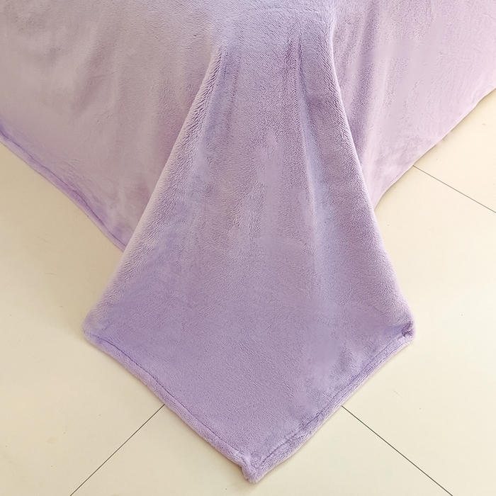 91家纺网 家纺一手货源 找家纺 佳汐蓝家纺 2025新款190克高克重牛奶绒印花四件套 金香心语