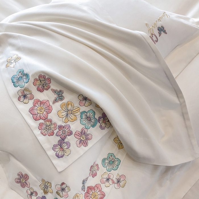 91家纺网 家纺一手货源 找家纺 丞音家纺 【特价新品】A类100支超柔超细旦长绒棉磨毛保暖绣花四件套纯棉加厚刺绣全棉床单被套-花瑾系列 花瑾-伊丽莎白