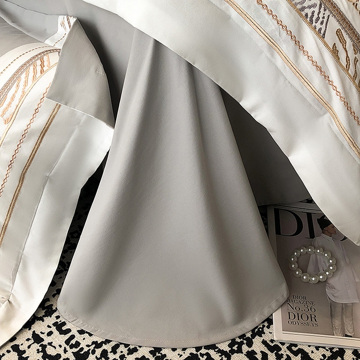 91家纺网 家纺一手货源 找家纺 （总）丞音家纺 2025新款瑞恩超柔A类100支超细旦长绒棉磨毛刺绣四件套秋冬加厚纯棉全棉绣花床上用品