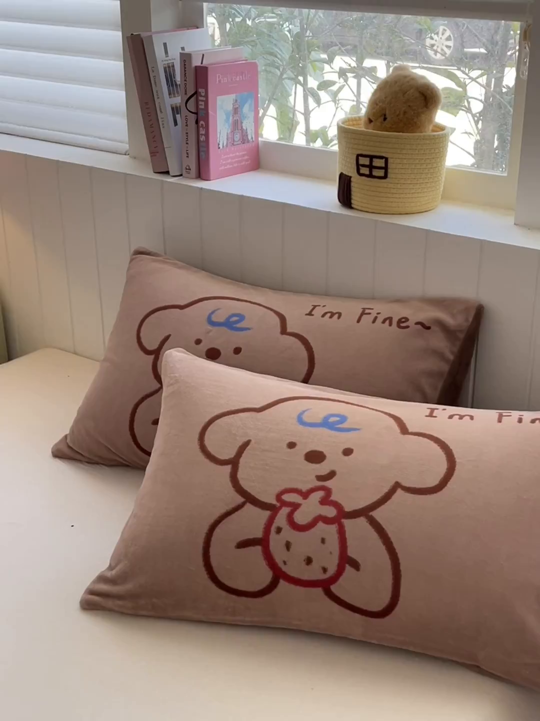 91家纺网 家纺一手货源 找家纺 （总）佳汐蓝家纺 2025新款牛奶绒卡通大版枕套