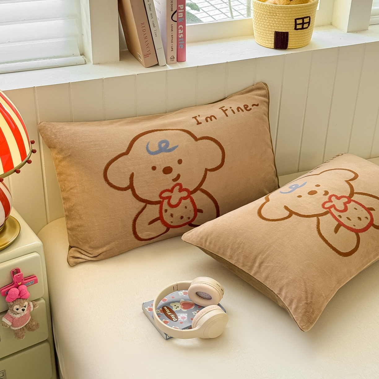 91家纺网 家纺一手货源 找家纺 （总）佳汐蓝家纺 2025新款牛奶绒卡通大版枕套