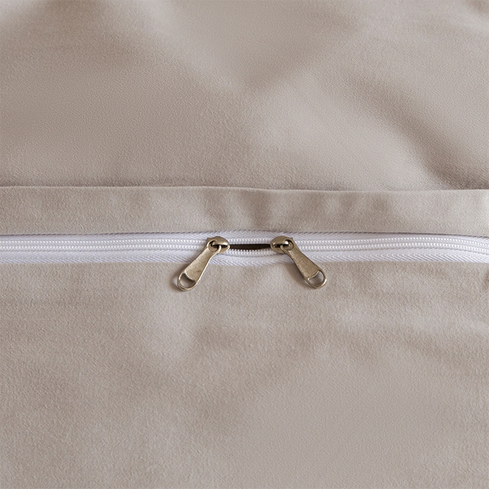 91家纺网 家纺一手货源 找家纺 618家纺 2025新款全棉100支磨毛单品四件套系列-四件套 月光灰