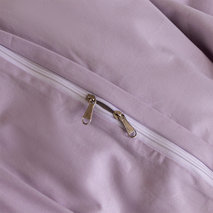 91家纺网 家纺一手货源 找家纺 618家纺 2025新款全棉100支磨毛单品四件套系列-四件套 薰衣草