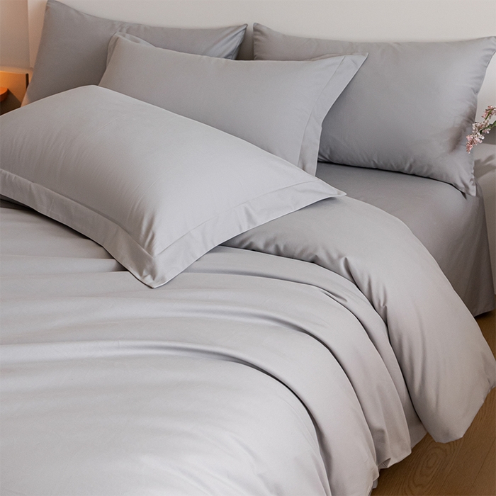 91家纺网 家纺一手货源 找家纺 618家纺 2025新款全棉100支磨毛单品四件套系列-单被套 火山灰