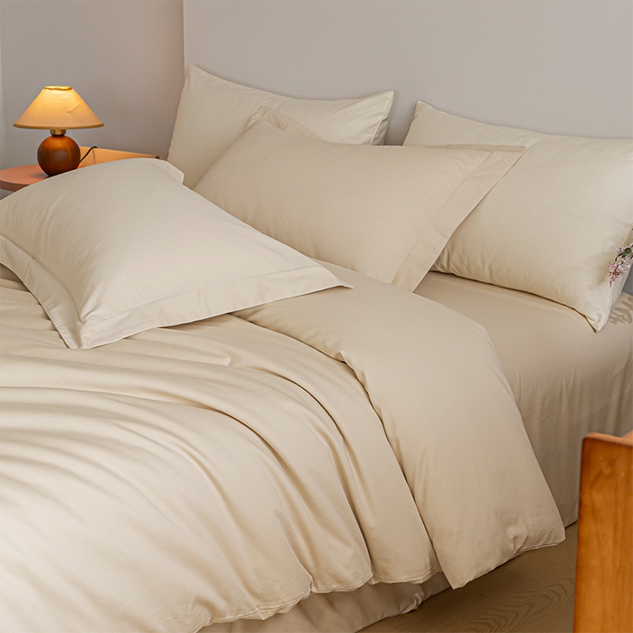 91家纺网 家纺一手货源 找家纺 618家纺 2025新款全棉100支磨毛单品四件套系列-单被套 雪咖