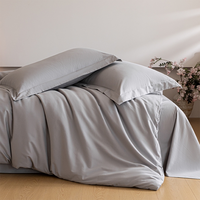 91家纺网 家纺一手货源 找家纺 618家纺 2025新款全棉100支磨毛单品四件套系列-单被套 火山灰