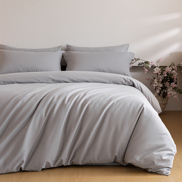 91家纺网 家纺一手货源 找家纺 618家纺 2025新款全棉100支磨毛单品四件套系列-单被套 火山灰