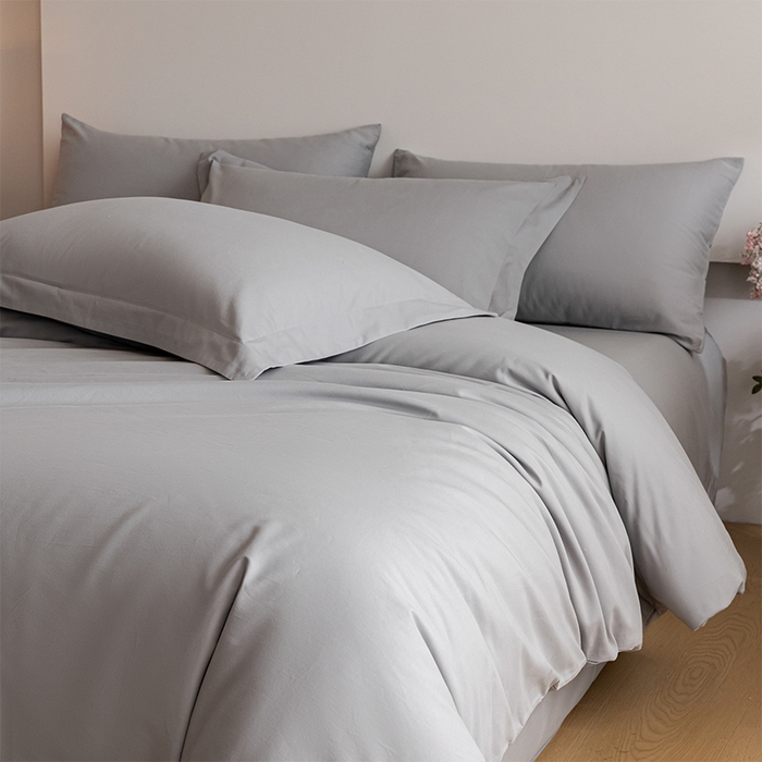 91家纺网 家纺一手货源 找家纺 618家纺 2025新款全棉100支磨毛单品四件套系列-单被套 火山灰