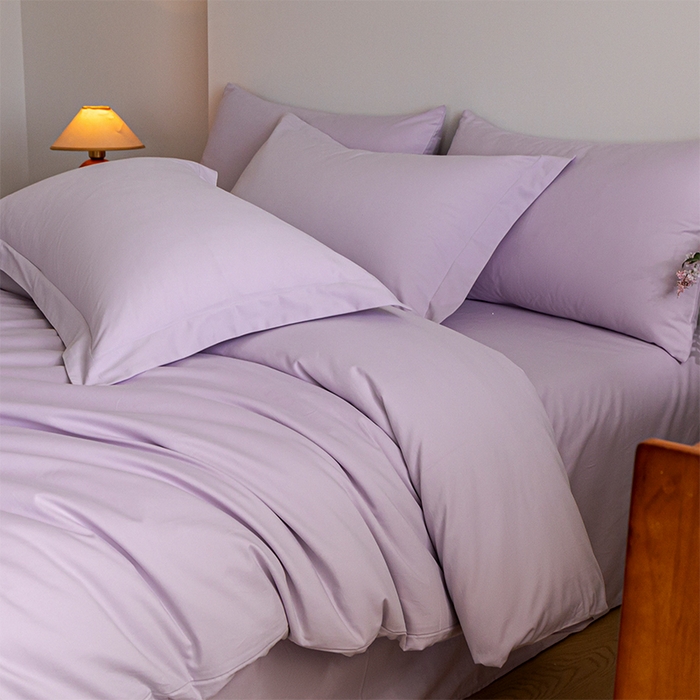 91家纺网 家纺一手货源 找家纺 618家纺 2025新款全棉100支磨毛单品四件套系列-单被套 薰衣草