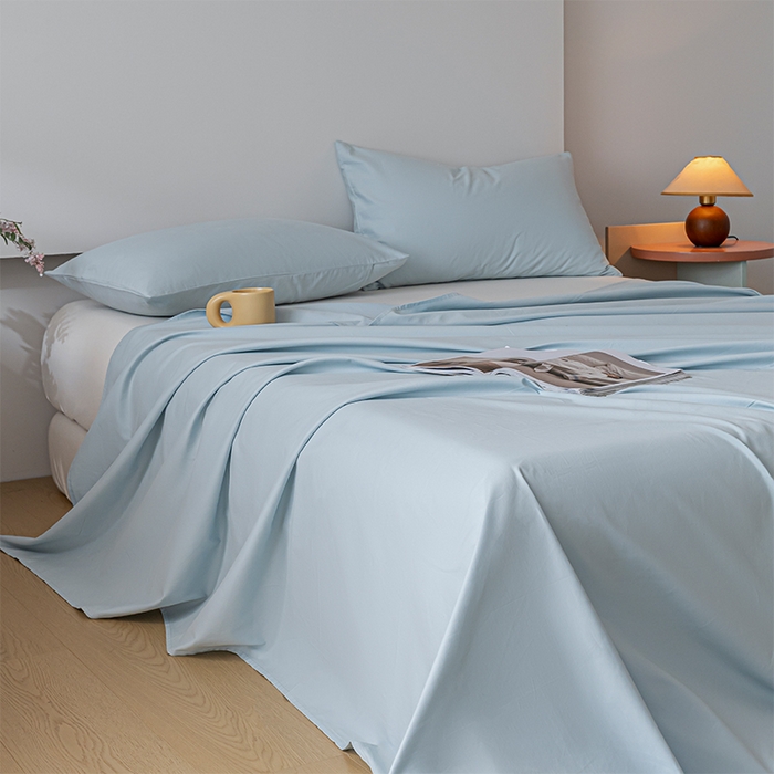 91家纺网 家纺一手货源 找家纺 （总）618家纺 2025新款全棉100支磨毛单品四件套系列-单床单