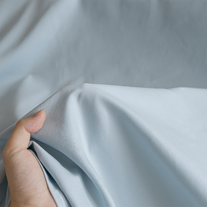91家纺网 家纺一手货源 找家纺 618家纺 2025新款全棉100支磨毛单品四件套系列-单床单 冰蓝