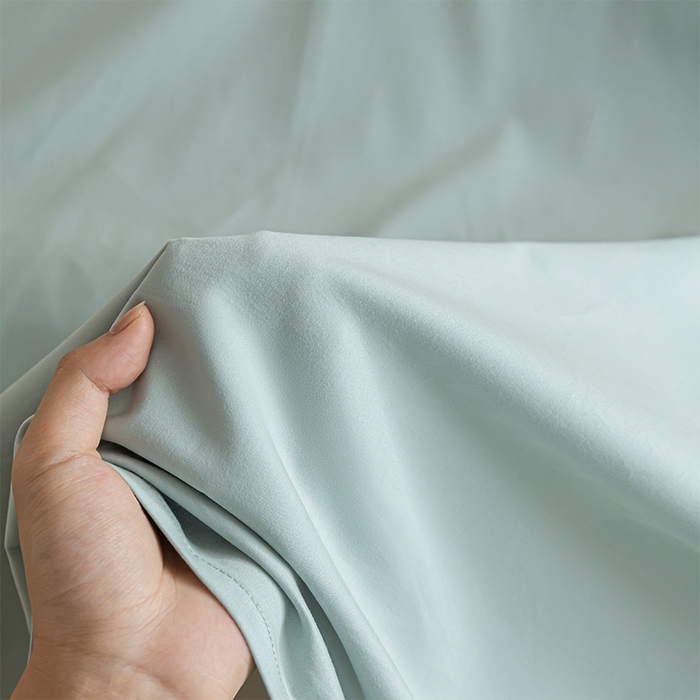 91家纺网 家纺一手货源 找家纺 618家纺 2025新款全棉100支磨毛单品四件套系列-单床单 奶油绿