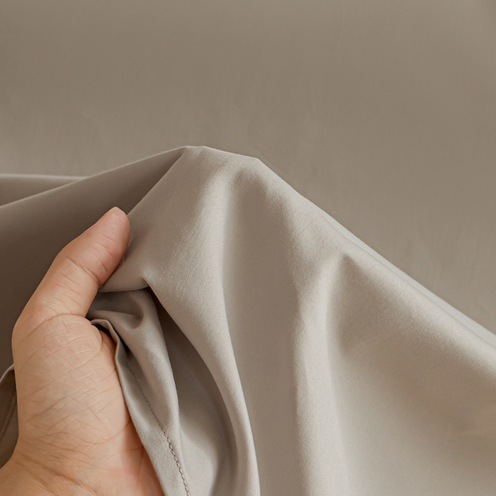 91家纺网 家纺一手货源 找家纺 618家纺 2025新款全棉100支磨毛单品四件套系列-单床单 月光灰