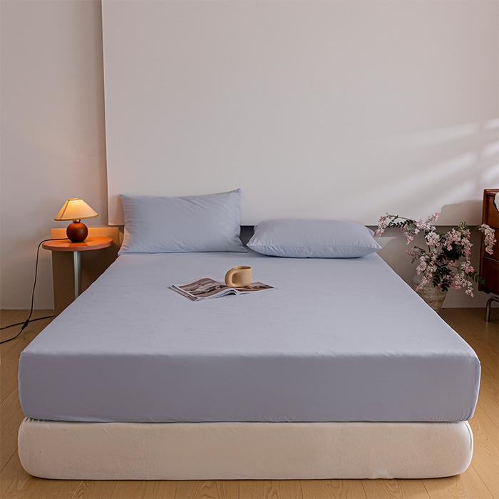 91家纺网 家纺一手货源 找家纺 （总）618家纺 2025新款全棉100支磨毛单品四件套系列-单床笠