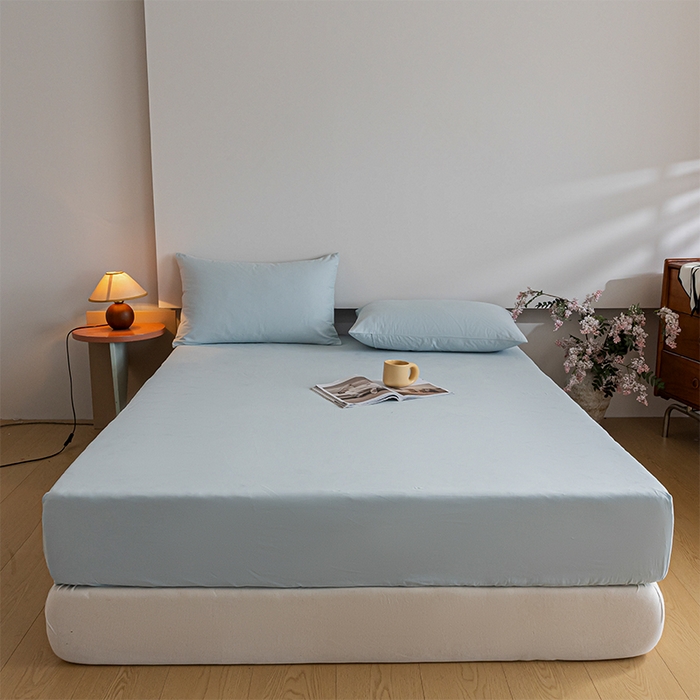 91家纺网 家纺一手货源 找家纺 （总）618家纺 2025新款50S100支全棉纯棉磨毛奶糖系列四件套