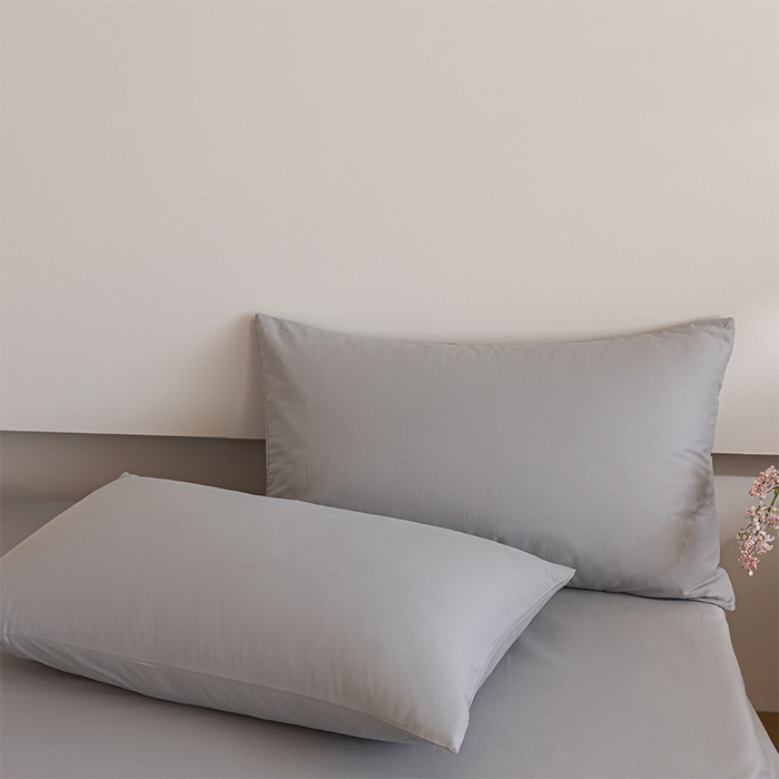 91家纺网 家纺一手货源 找家纺 618家纺 2025新款全棉100支磨毛单品四件套系列-单床笠 火山灰