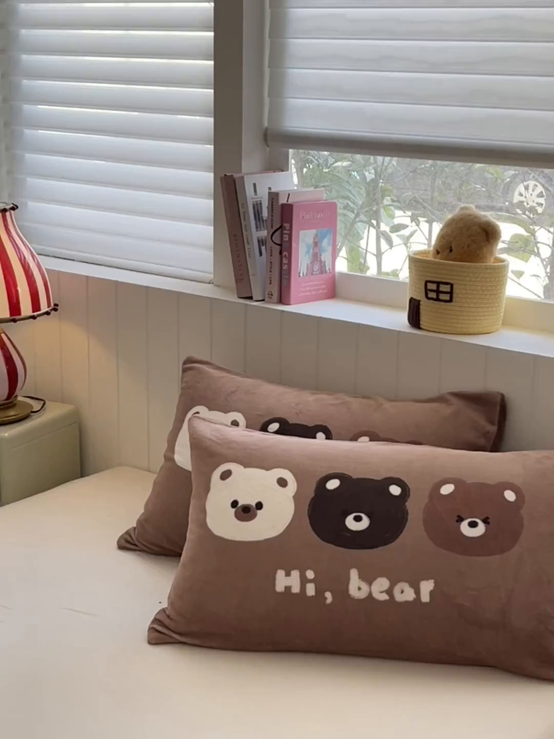 91家纺网 家纺一手货源 找家纺 佳汐蓝家纺 2025新款牛奶绒卡通大版枕套 三只熊