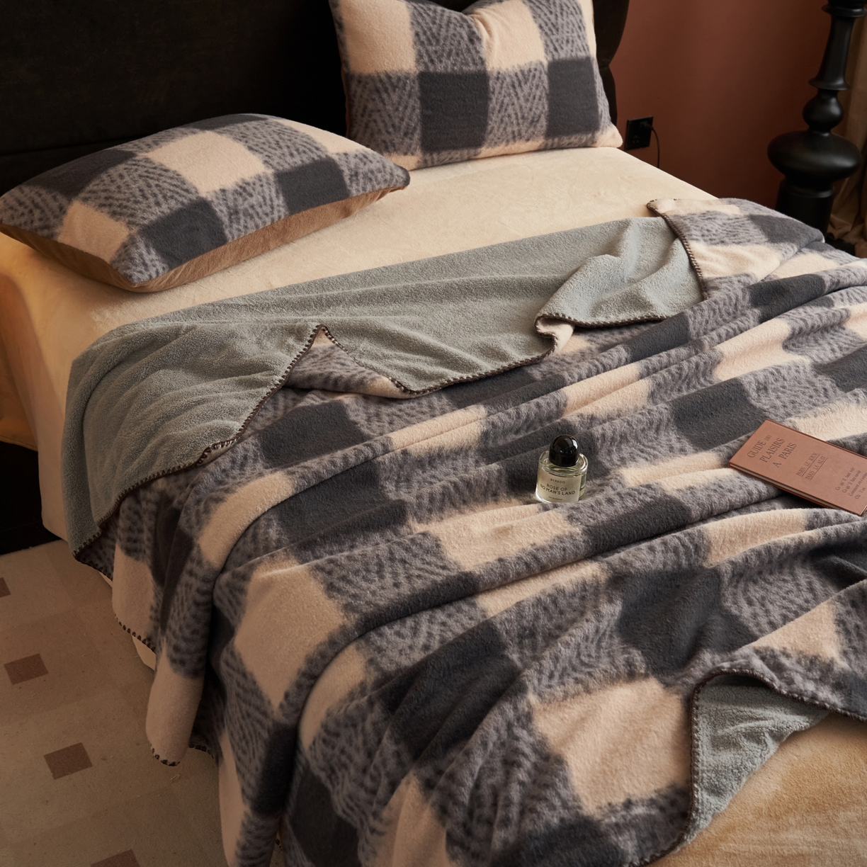 91家纺网 家纺一手货源 找家纺 （总）早晨家纺 2025新款众若款仿羊绒牛奶绒毛毯