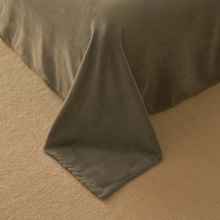 91家纺网 家纺一手货源 找家纺 早晨家纺 2025新款尚流款牛奶绒提花-可拆卸冬被 尚流-豆沙