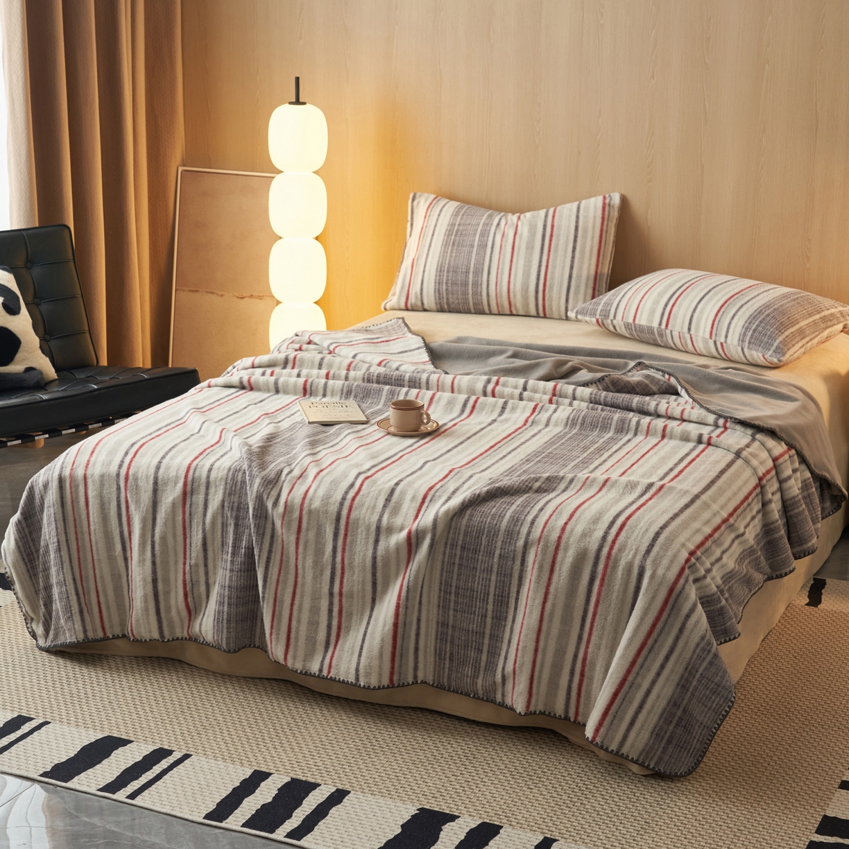 91家纺网 家纺一手货源 找家纺 （总）早晨家纺 2025新款未末款仿羊绒牛奶绒毛毯