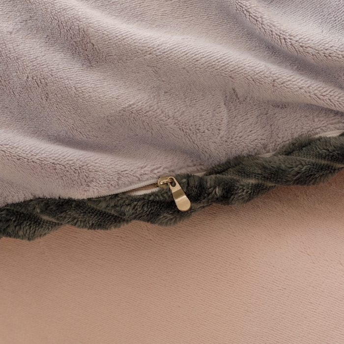 91家纺网 家纺一手货源 找家纺 早晨家纺 2025新款纯色双拼牛奶绒-可拆卸冬被 双拼浅紫+玉色