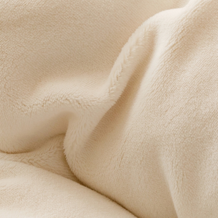 91家纺网 家纺一手货源 找家纺 早晨家纺 2025新款纯色双拼牛奶绒-可拆卸冬被 双拼奶白+浅紫