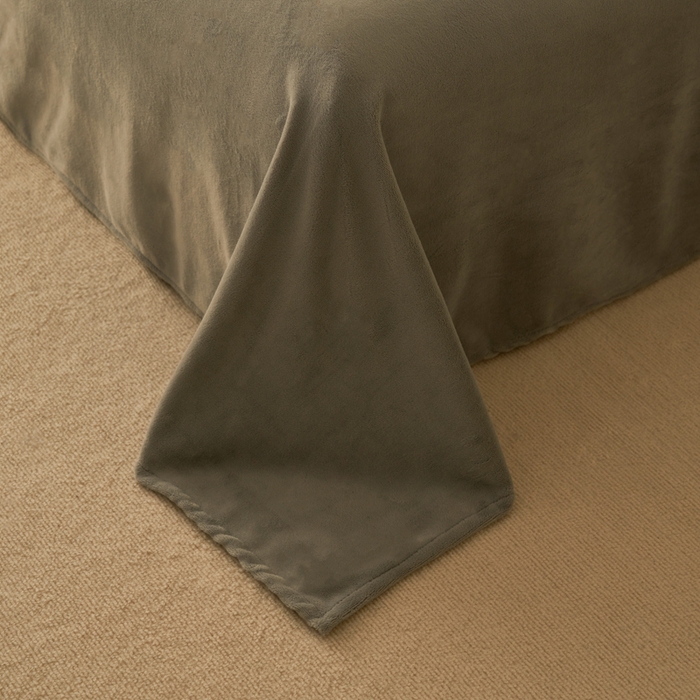 91家纺网 家纺一手货源 找家纺 早晨家纺 2025新款尚流款牛奶绒提花-单被套 尚流-豆沙