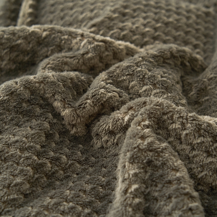 91家纺网 家纺一手货源 找家纺 早晨家纺 2025新款尚流款牛奶绒提花-单被套 尚流-深灰