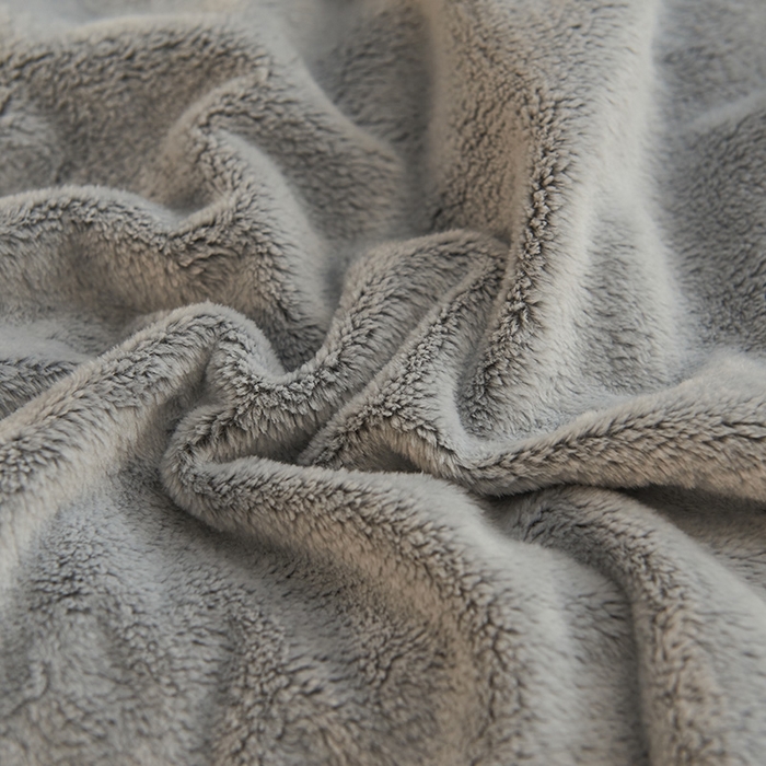 91家纺网 家纺一手货源 找家纺 早晨家纺 2025新款北影款-印花单层毛毯 北影雪花-灰