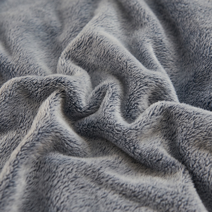 91家纺网 家纺一手货源 找家纺 早晨家纺 2025新款北影款-印花单层毛毯 北影雪花-蓝