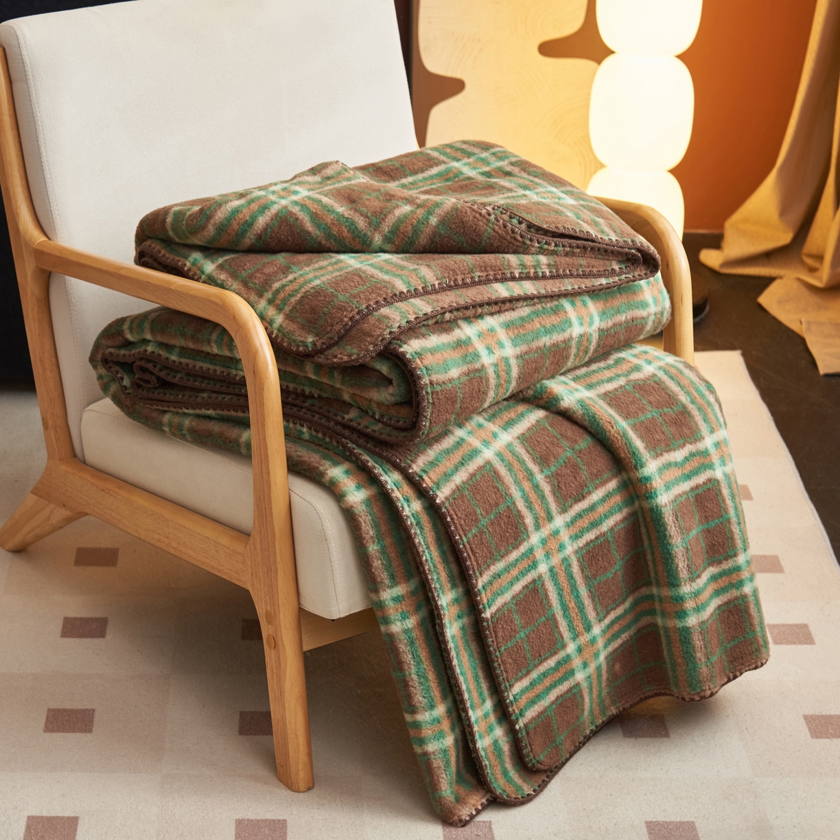 91家纺网 家纺一手货源 找家纺 （总）早晨家纺 2025新款230g双层羊绒牛奶绒毛毯