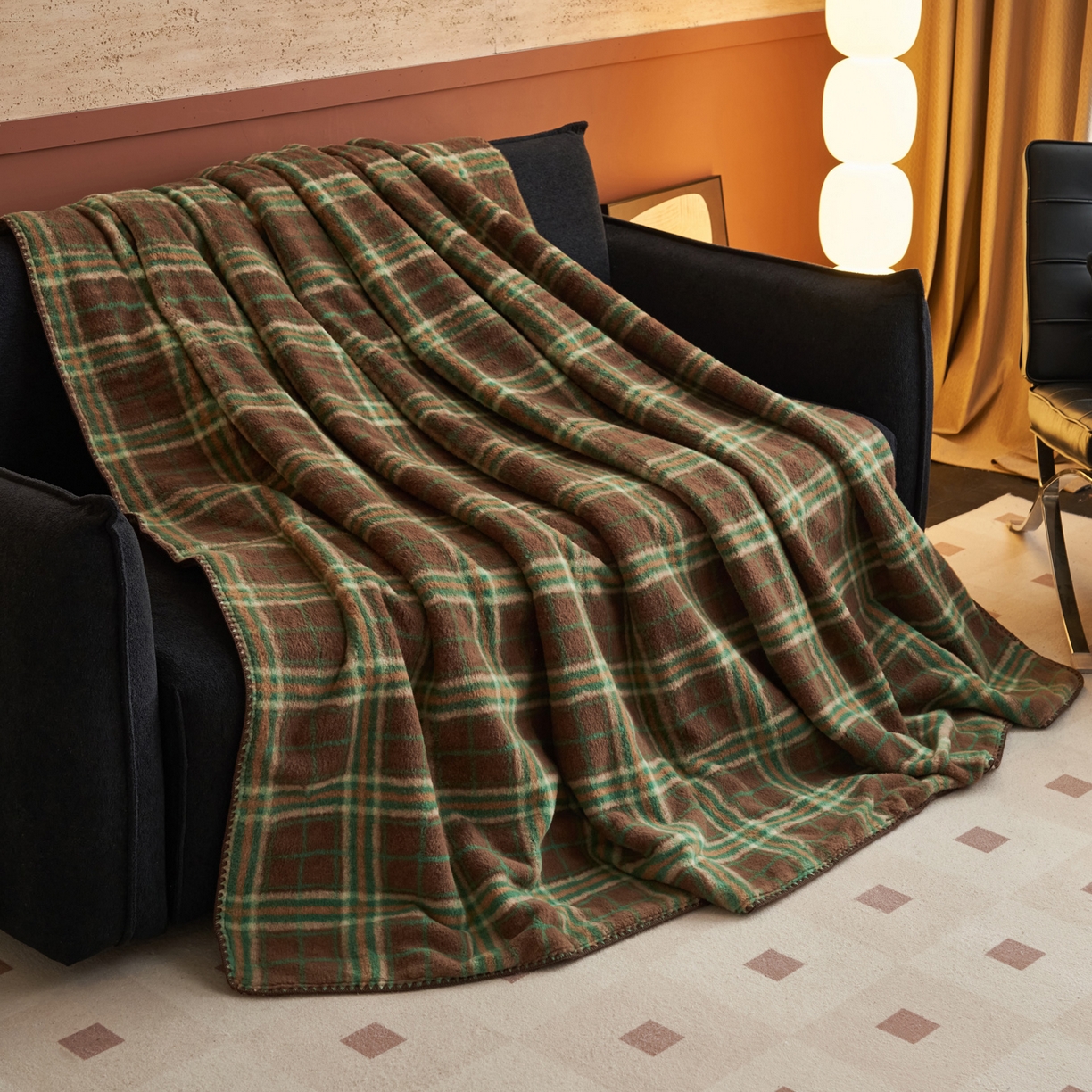 91家纺网 家纺一手货源 找家纺 （总）早晨家纺 2025新款230g双层羊绒牛奶绒毛毯