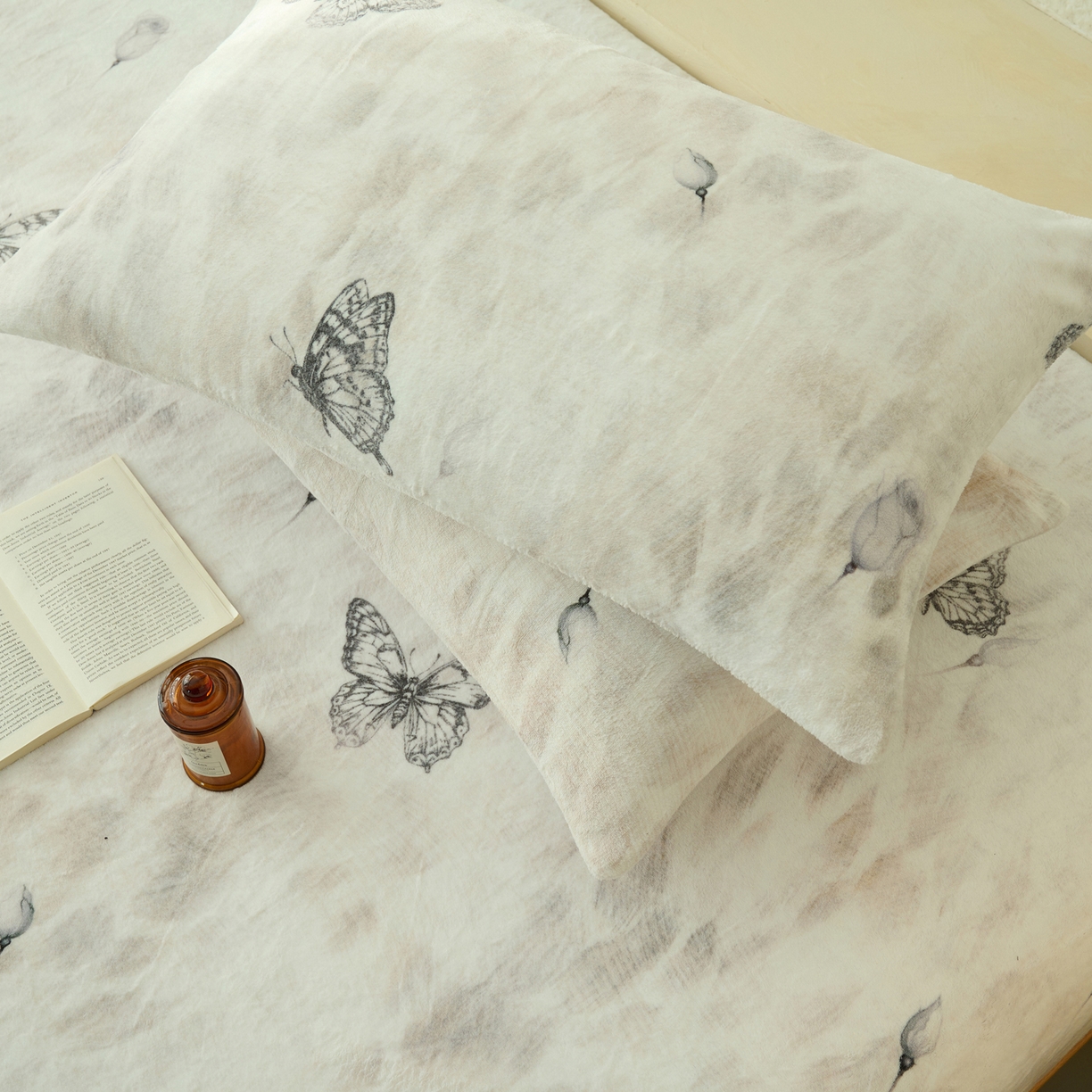 91家纺网 家纺一手货源 找家纺 （总）早晨家纺 2025新款数码印花高克重牛奶单床笠