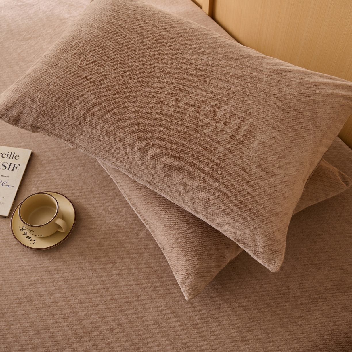 91家纺网 家纺一手货源 找家纺 （总）早晨家纺 2025新款流星款高克重牛奶绒阳离子提花兔毛单床笠