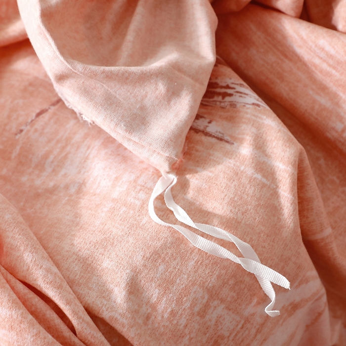 91家纺网 家纺一手货源 找家纺 晶缦家纺 2025叶语系·纯棉活性全棉磨毛单被套单品被套被套单件 枫叶情怀粉